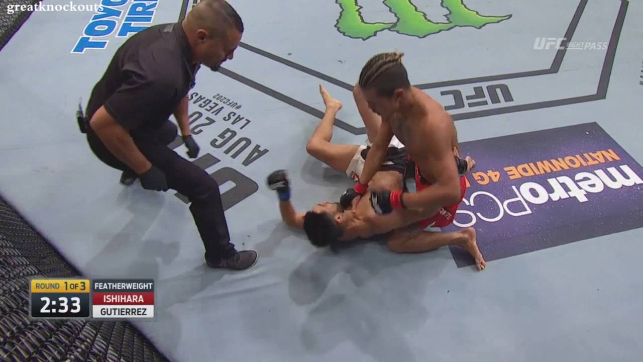 Horacio Gutierrez vs Teruto Ishihara UFC Fight Night 92