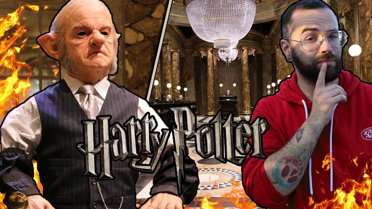 LA BANQUE DE GRINGOTTS DANS LES STUDIOS HARRY POTTER à LONDRES