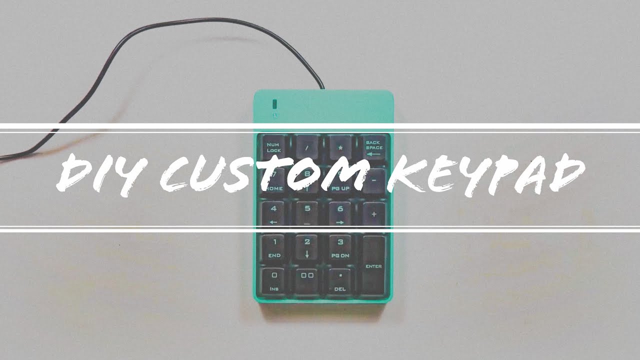 DIY Custom Keypad for Digital Art
