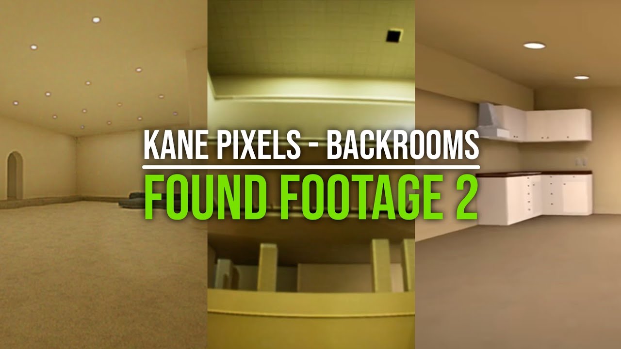 Kane Pixels Backrooms Found Footage #2 Game Compilation
