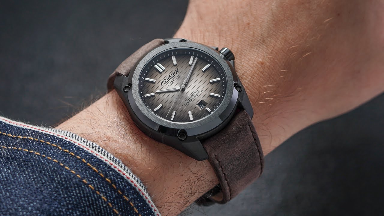 COSC Certified, Ceramic Bezel, Carbon Fiber Case - Formex Essence Leggera Dégradé Limited Edition