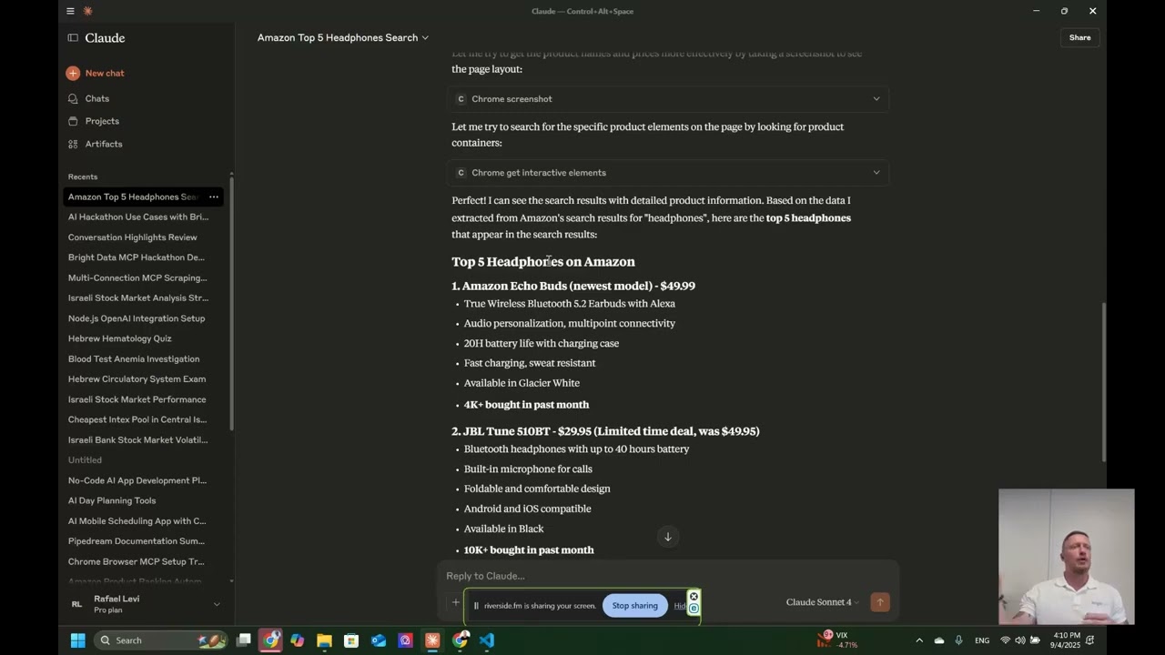 Connect your AI agent to real time data using The Web MCP by Bright Data /w Rafael Levi