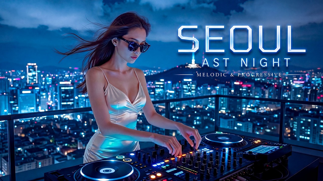 Seoul Night Drive at 2AM Melodic & Progressive House Mix [2026]