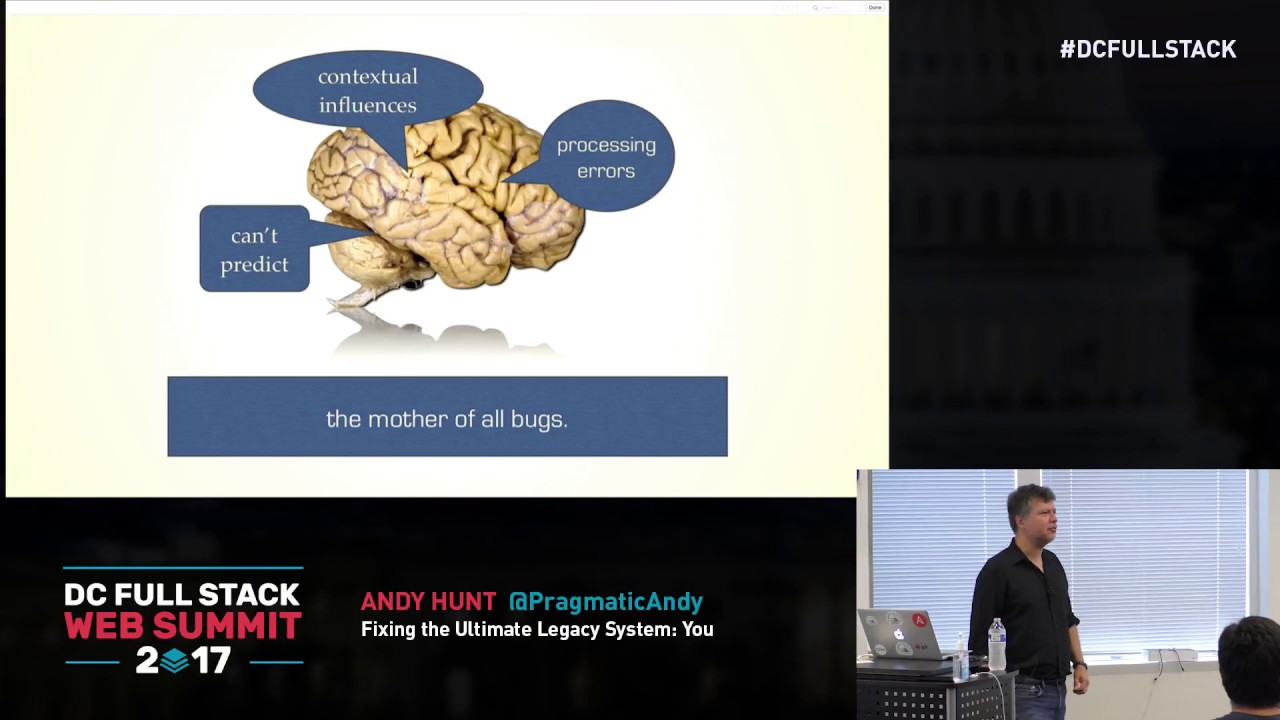 Fixing the Ultimate Legacy System: You - Andy Hunt