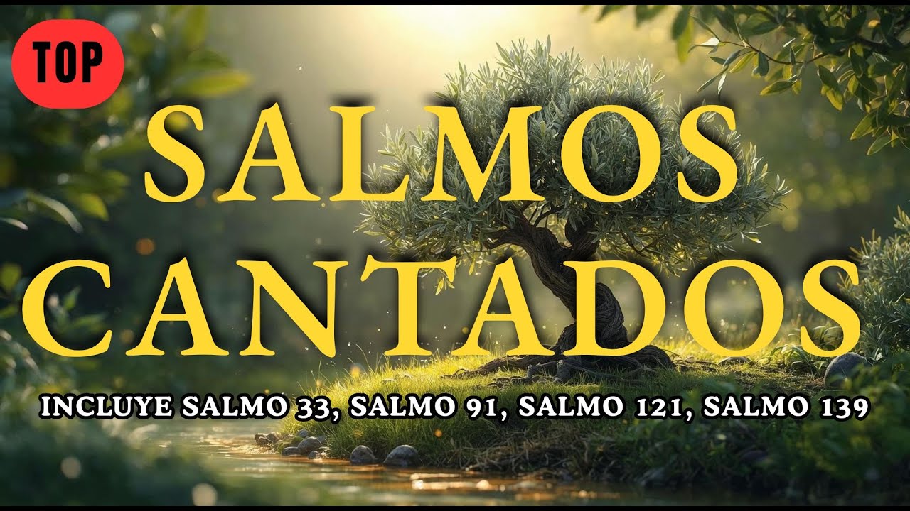 SALMOS CANTADOS MIX | Paz en Su Presencia 🙏| Incluye Salmo 33, Salmo 91, Salmo 121, Salmo 139 |