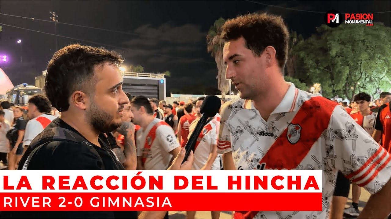 La opinión del hincha de River después del triunfo vs. Gimnasia - Pasión Monumental