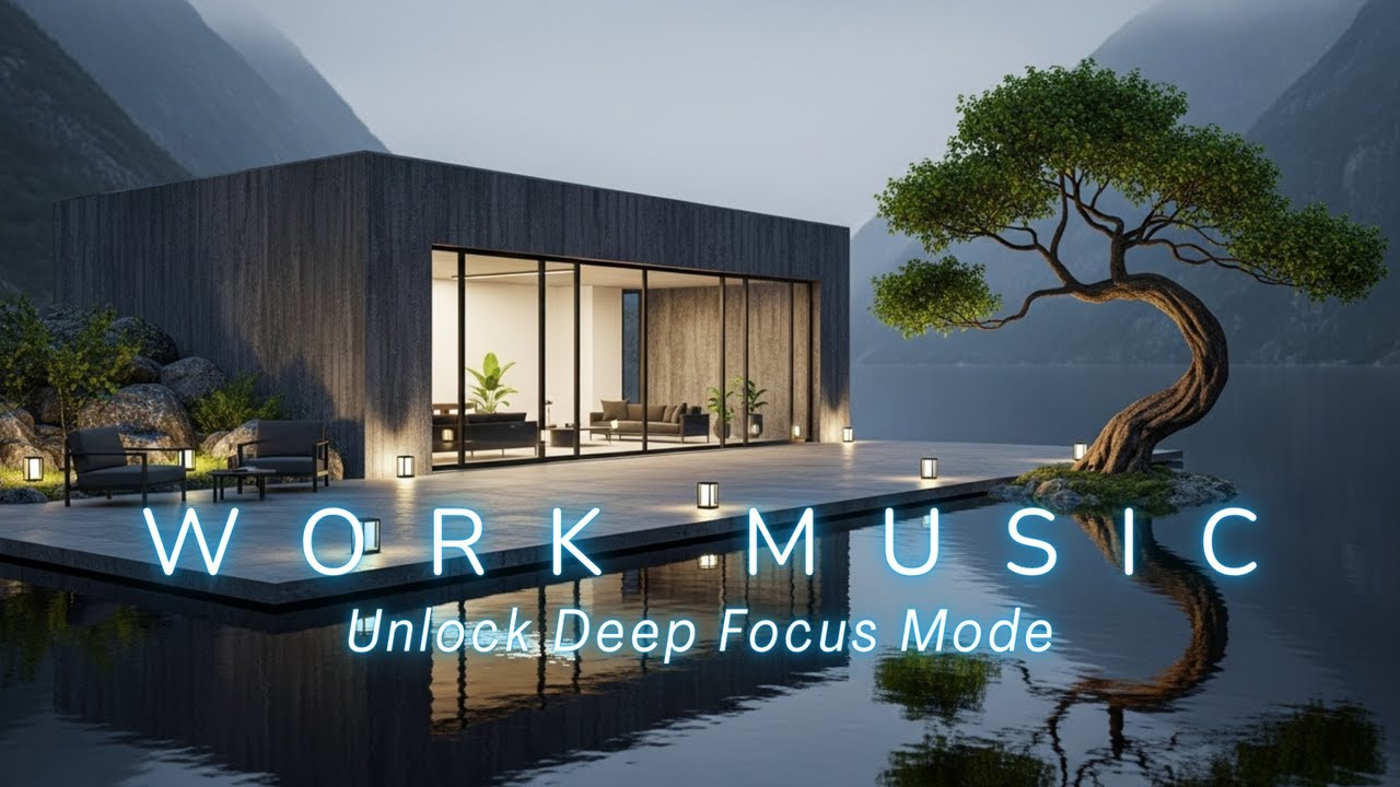 Deep Chill Work Music for Boost Productivity and Deep Concentration | Peaceful Ambient Instrument