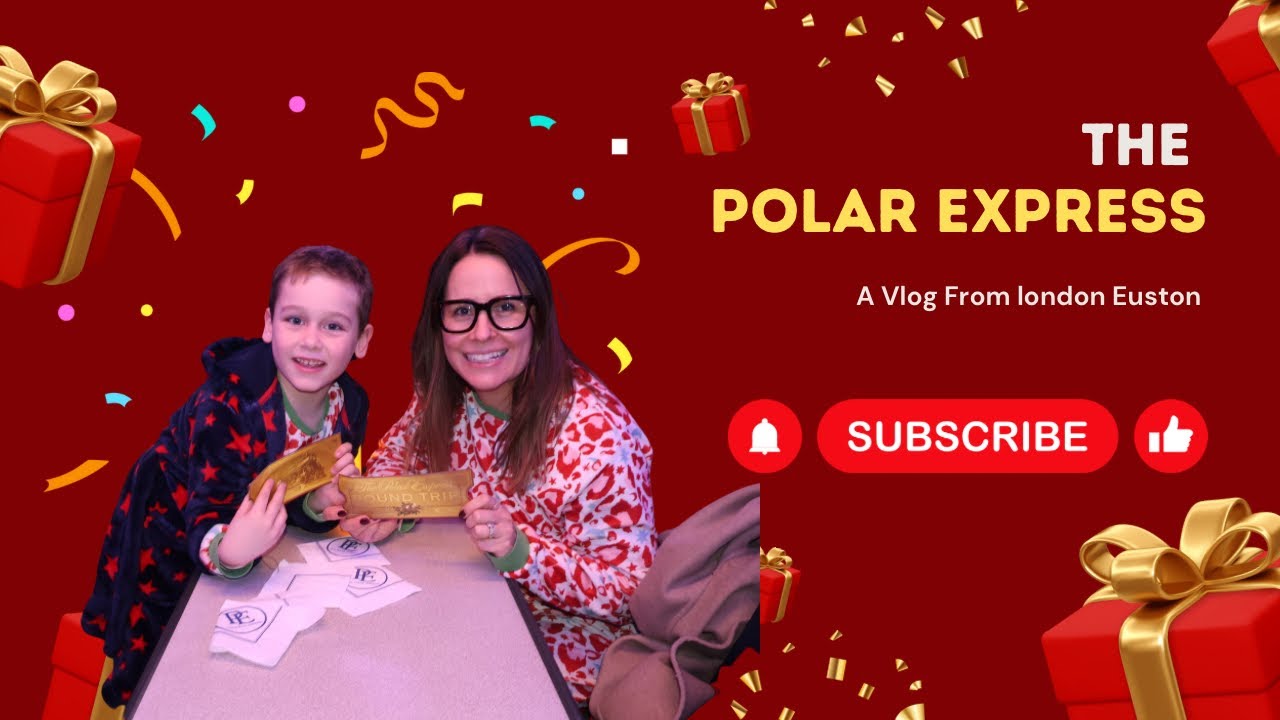 Our first Polar Express experience from London Euston