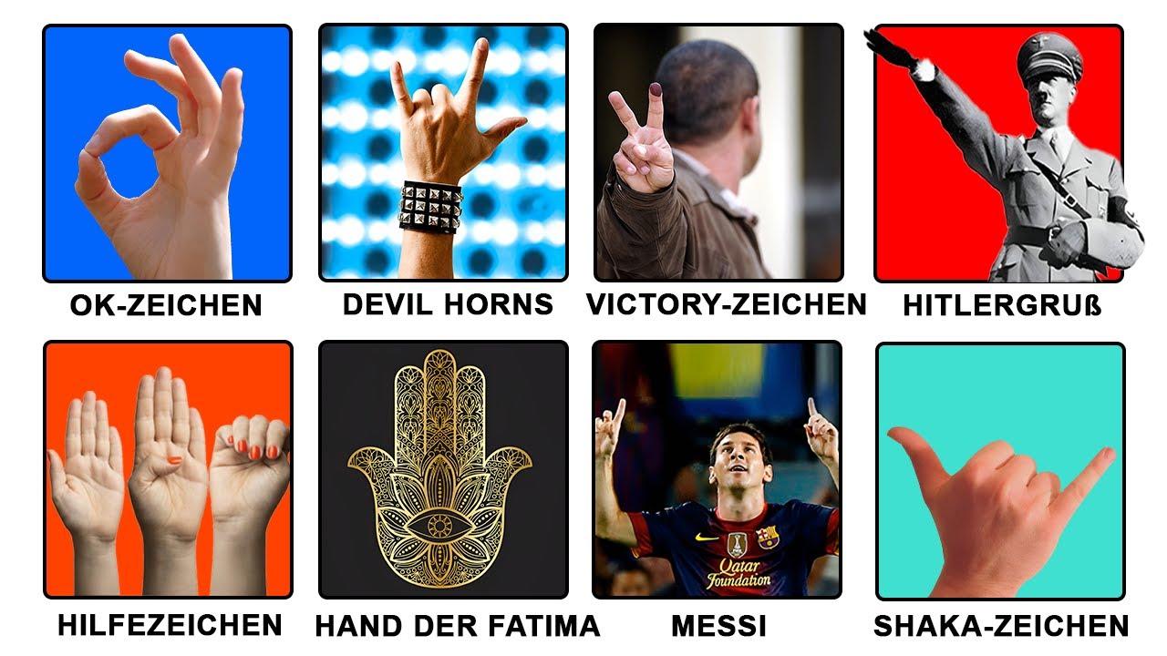 Alle legend&auml;ren Handzeichen erkl&auml;rt in 10 Minuten