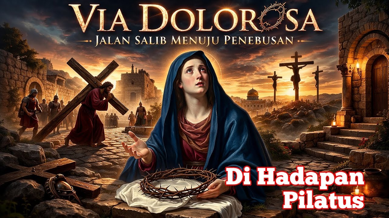 Dihadapan Pilatus - Berjalan Bersama Bunda Maria di Jalan Sengsara