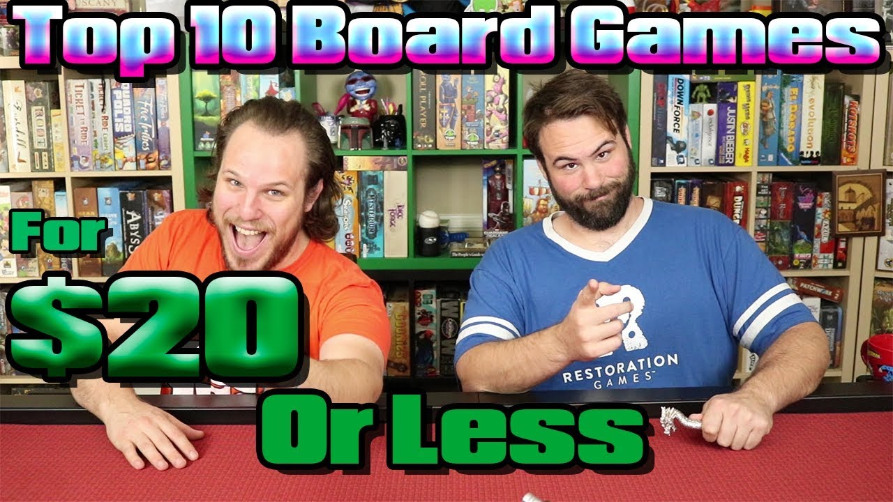 Top 10 Games for $20 or Less!