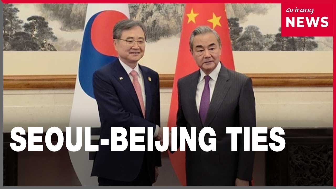 S. Korean, Chinese FMs discuss Lee's upcoming state visit to Beijing