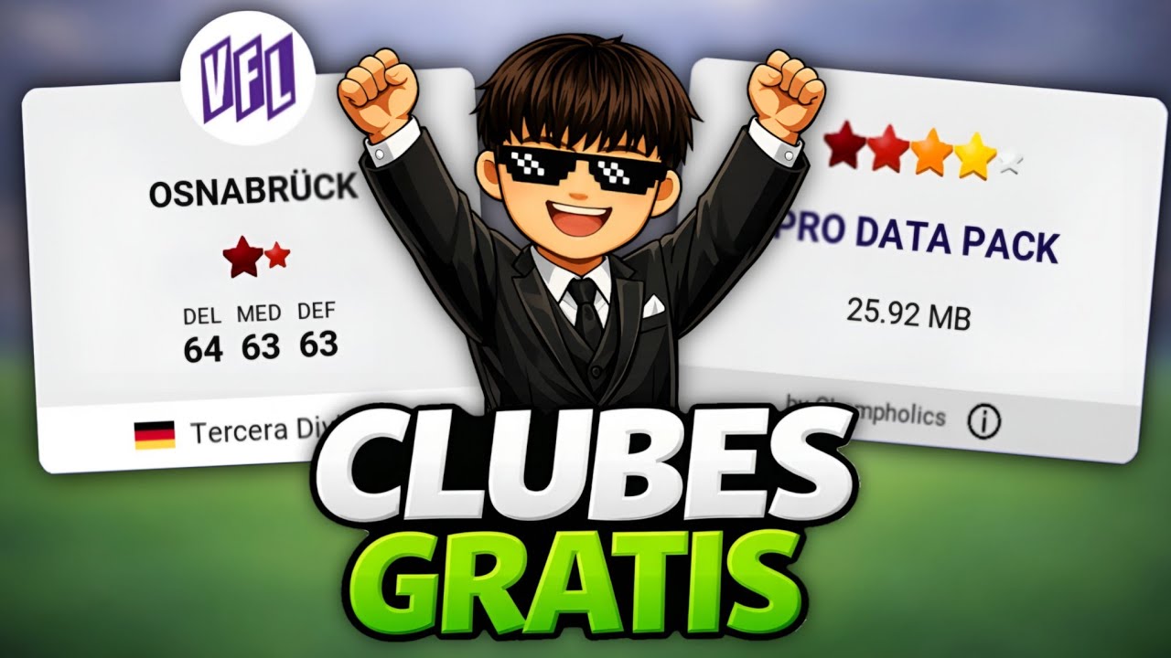 Los Mejores Clubes GRATIS del PRO Data Pack en World Soccer Champs 11.1 ✅