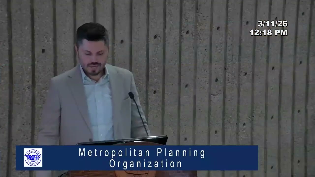 METROPOLITAN PLANNING ORGANIZATION POLICY BOARDMEETINGCITY HALL. Wednesday, March 11, 2026