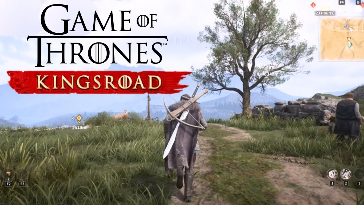 HOW BIG IS THE MAP in Game of Thrones: Kingsroad? Run Across the Map