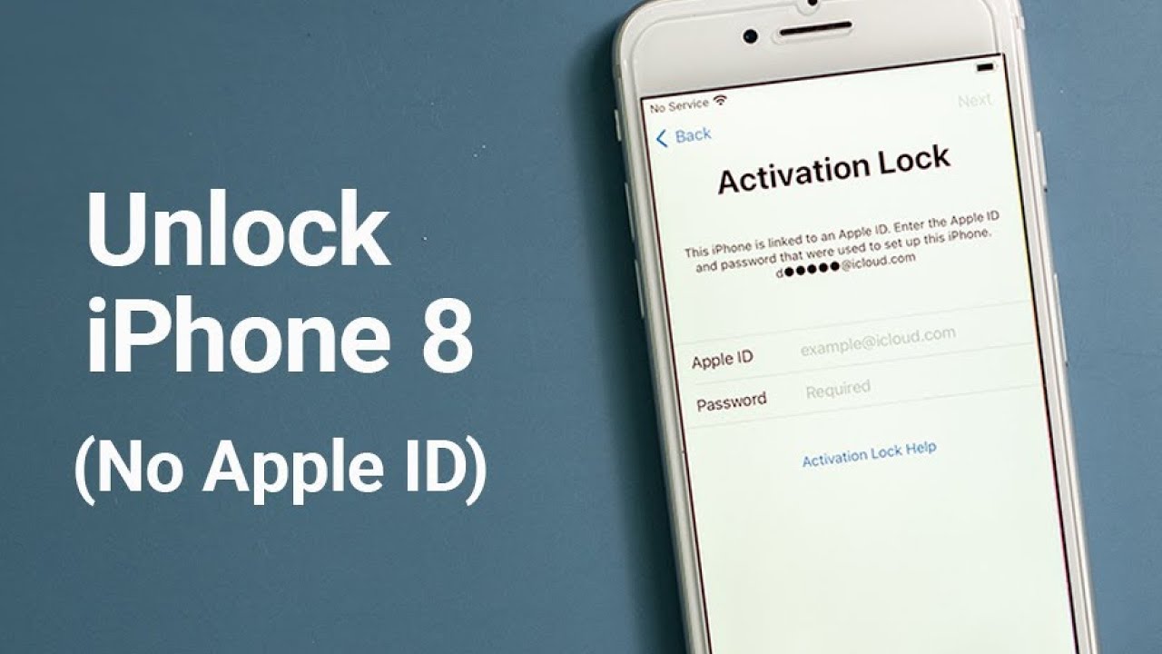 How to Unlock iPhone 8 without Apple ID/Activation Lock/iCloud Password (iOS 15 Supported)