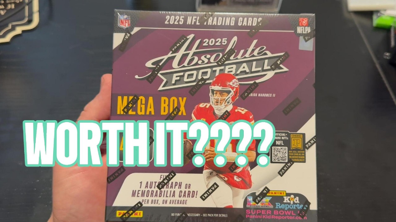 Cracking Open A 2025 Absolute Football Mega Box!