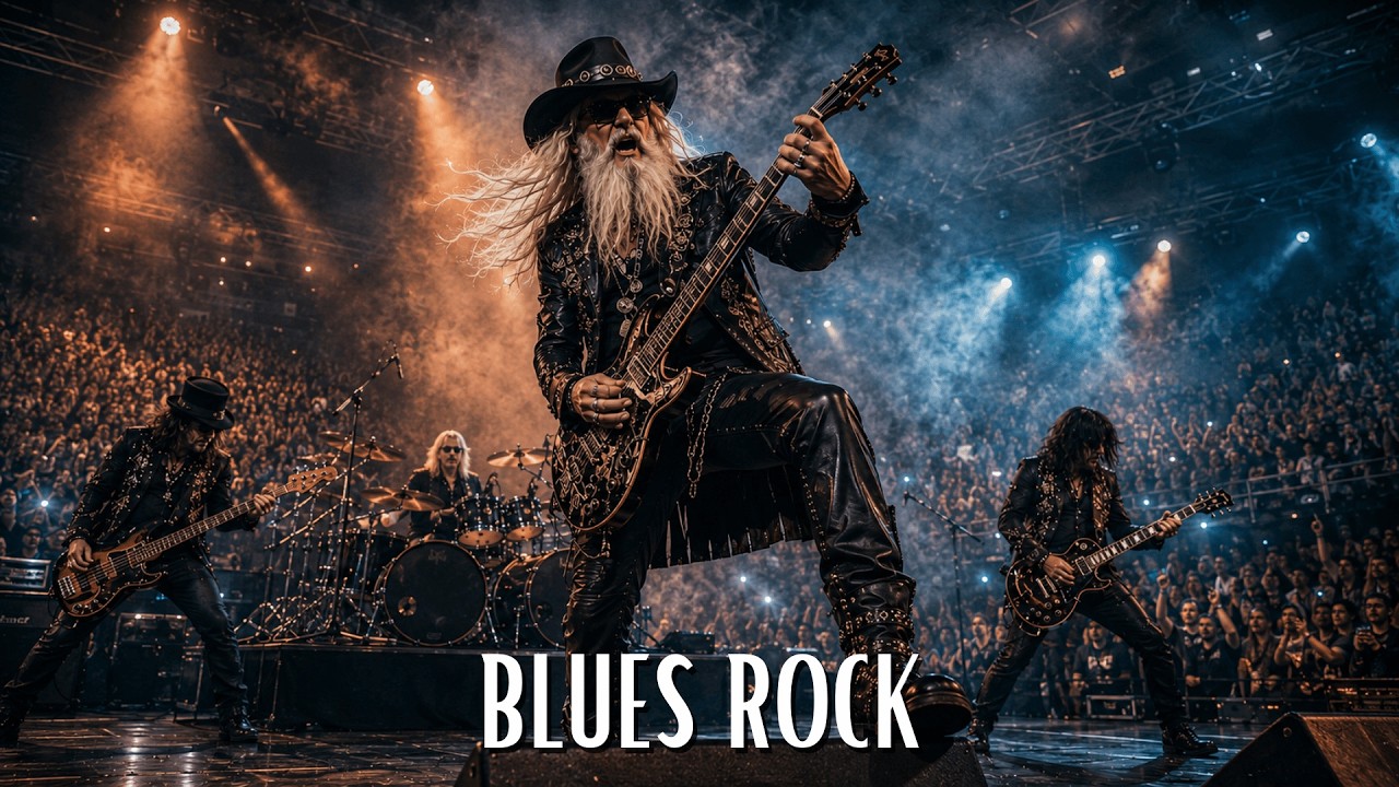 ZZ Top Inspired Rock Blues &ndash; Texas Guitar Groove, Raspy Vocals & Roadhouse Heat Tonight