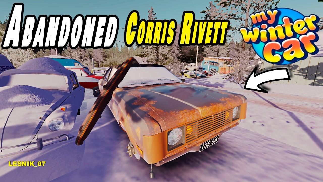 Found Rusting at the Junkyard… Corris Rivett Revival! | My Winter Car