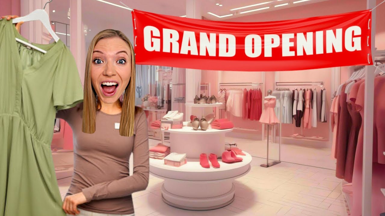 I OPENED My Own Clothing Store! | Clothing Store Simulator