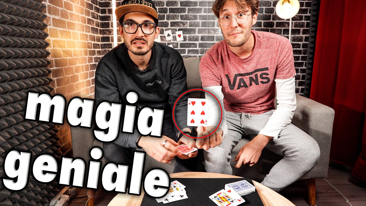 UNA MAGIA GENIALE CON 2 MAZZI DI CARTE / Spiegazione