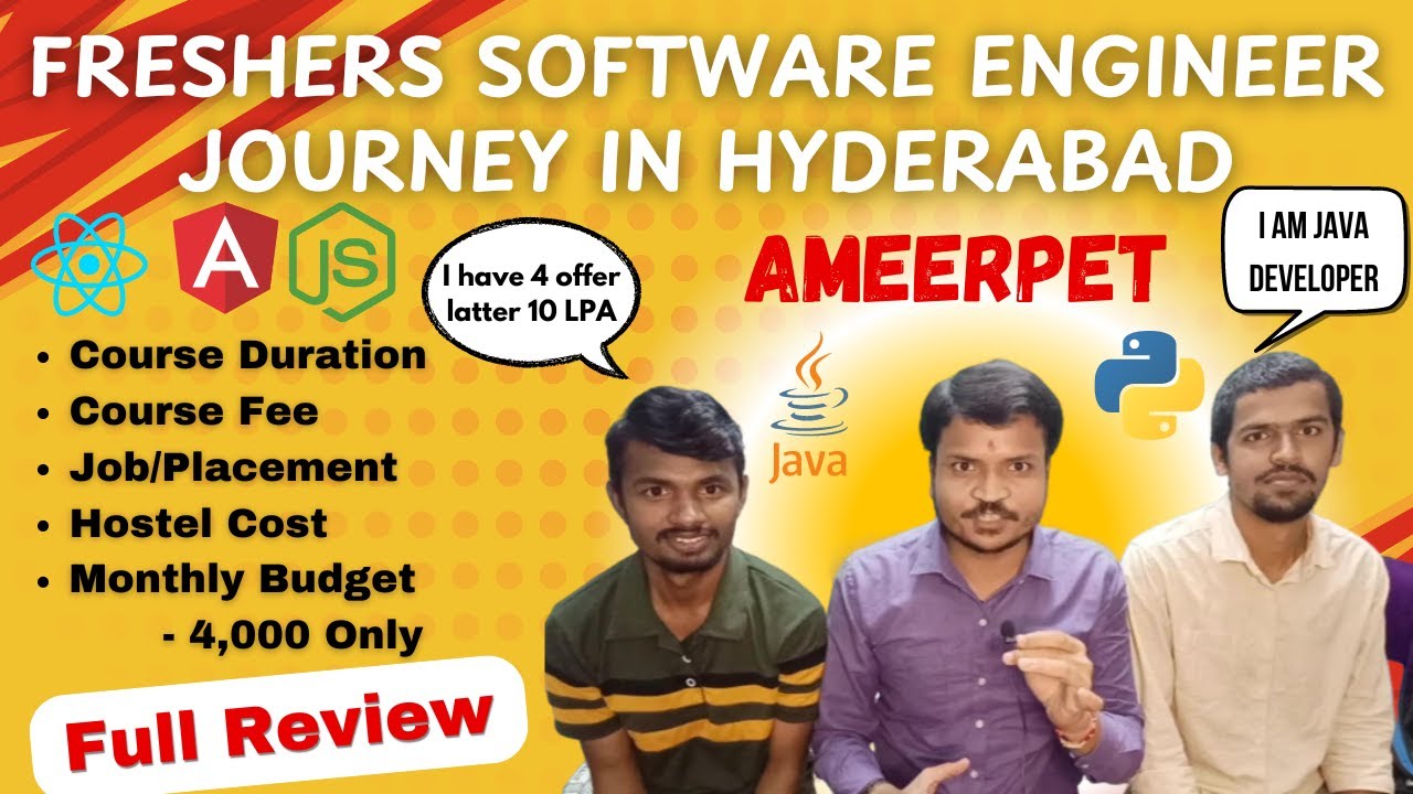 Ameerpet Students Life | Best Coaching Centers in Ameerpet | Freshers Engineer Journey in Hyderabad