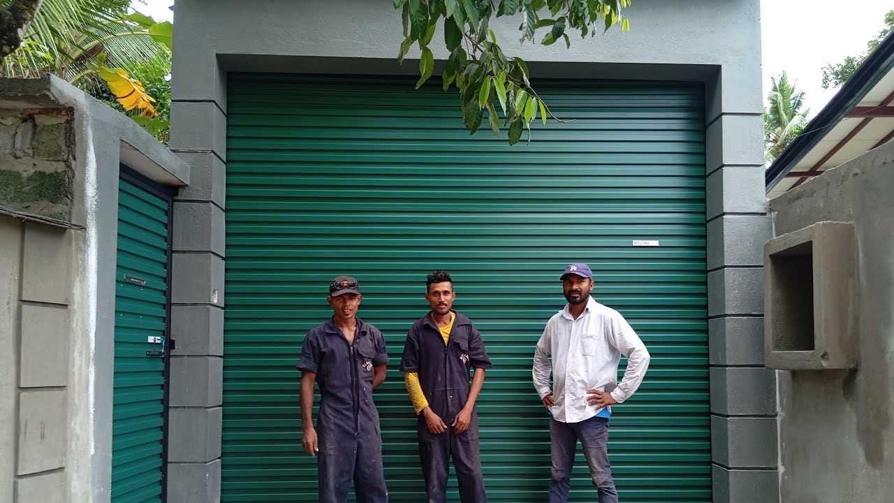 Elcardo Roller Door එකක් කොහොමද සෙට් කරගන්නෙ කියලා බලමු අපි