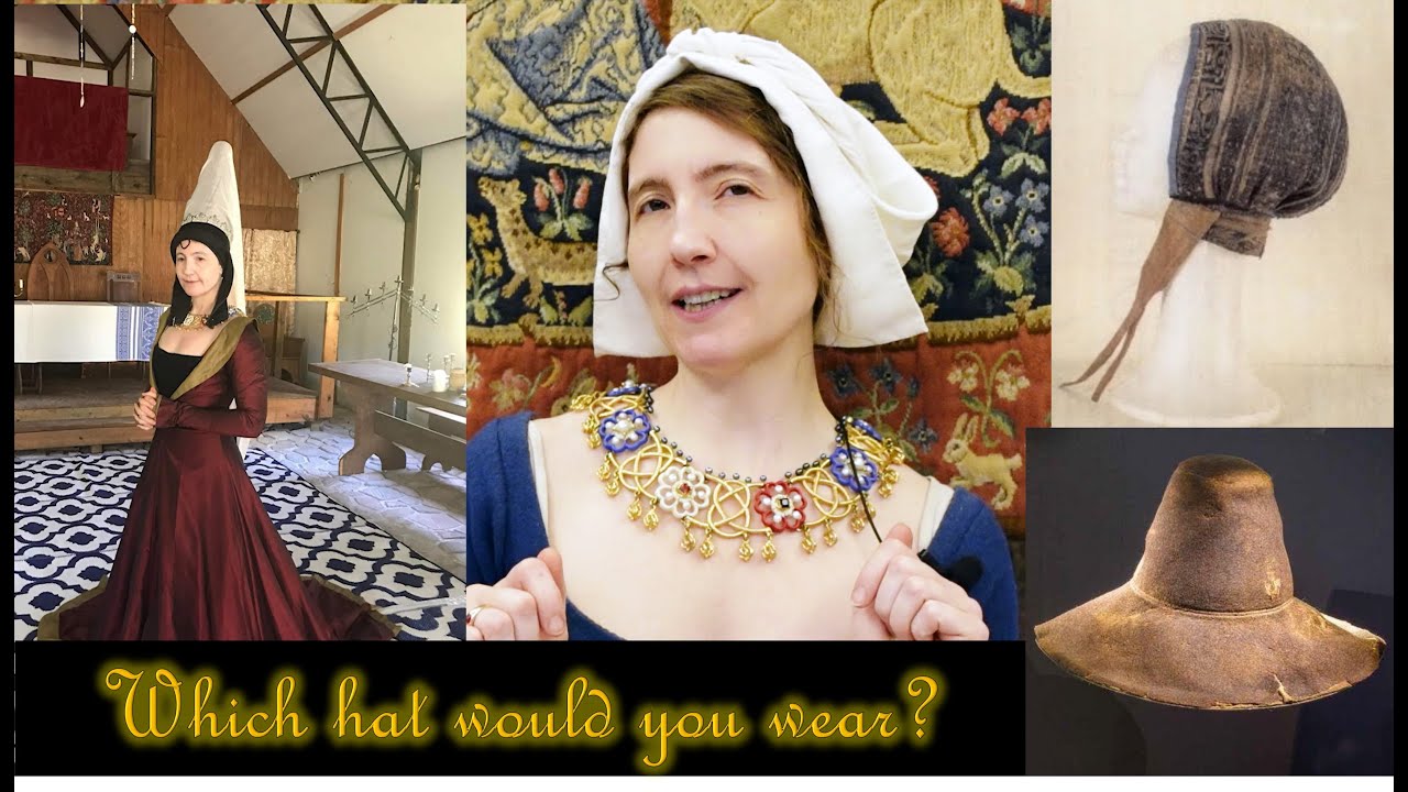 Fun with Medieval Headgear // Why medieval people covered their heads!