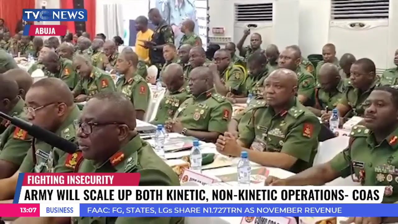 Army Will Scale Up Both Kinetic, Non-Kinetic Operation - COAS