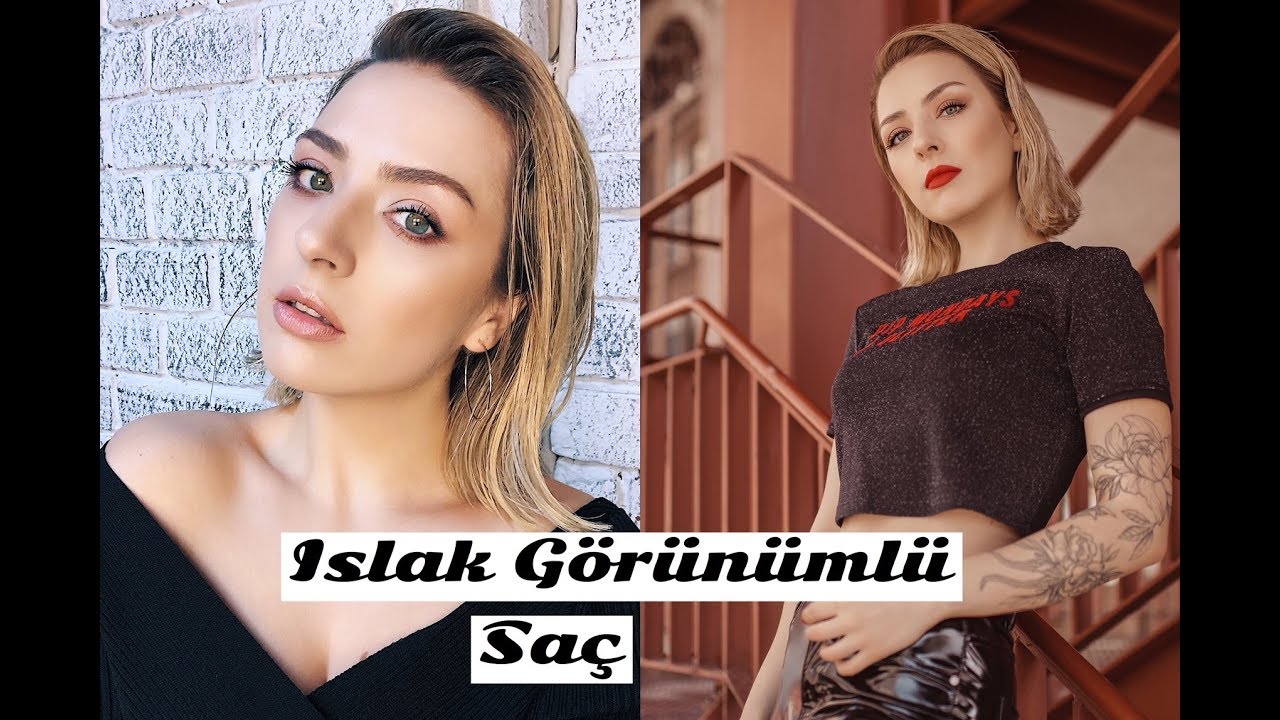 Saçlarımı Nasıl Şekillendiriyorum? | Islak Görünümlü Saç