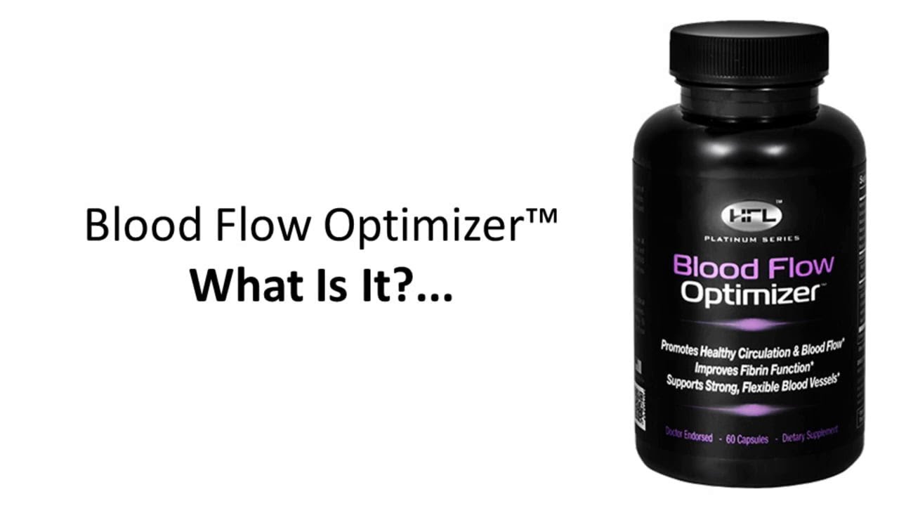 All Natural Blood Flow Optimizer For Better Health and More Energy (Testimony)
