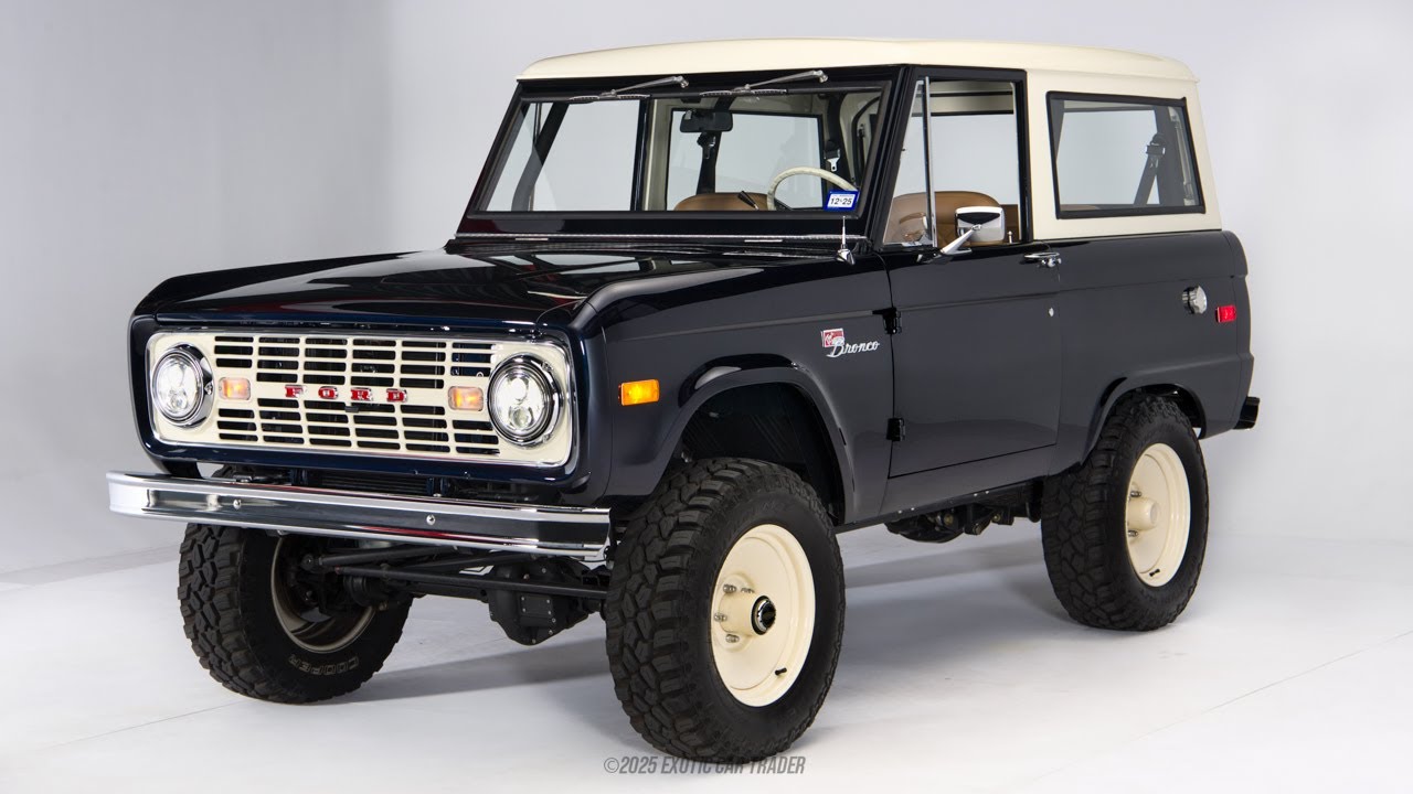 1969 Ford Bronco Restomod By Velocity Restorations 5.0L Coyote V8 Walk-around Video