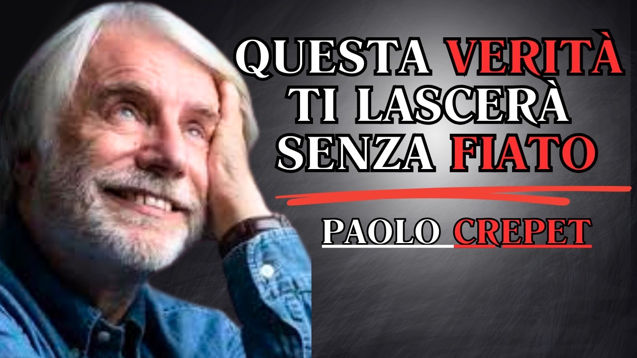 Dopo questo discorso non sarai più lo stesso”  |  Paolo Crepet ✅