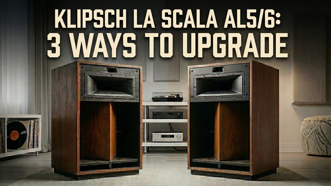 3 Ways to Upgrade your Klipsch La Scala Speakers