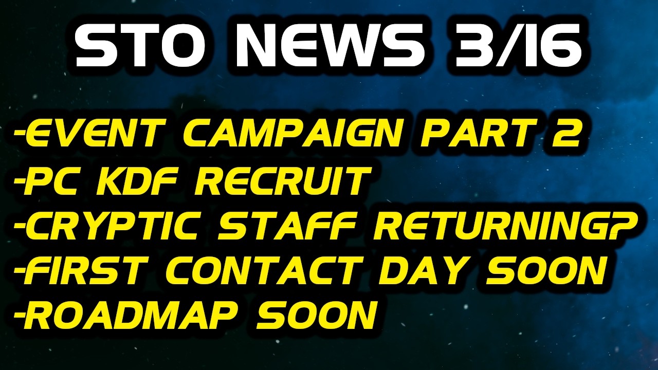 Новости STO от 16 марта: Кампания события для ПК, часть 2 &mdash; Новое космическое оружие &laquo;Дезинтеграт...