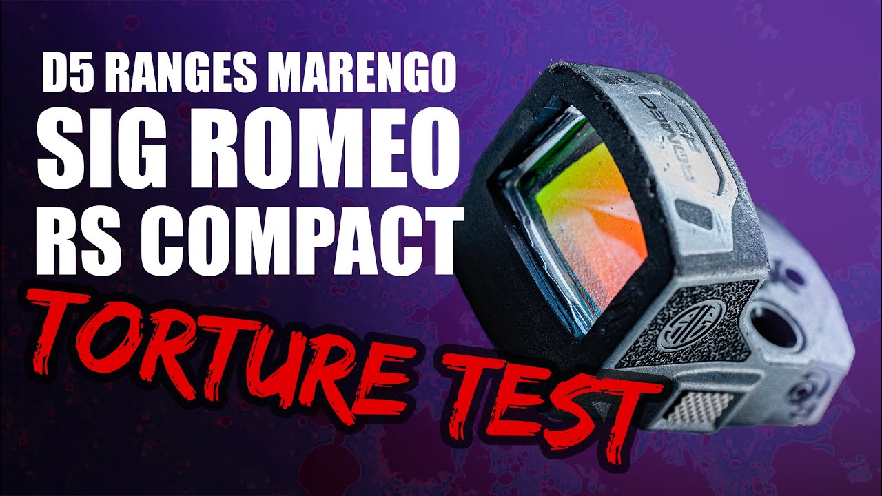 ТЕСТ НА ПЫТКУ Sig Romeo RS Compact