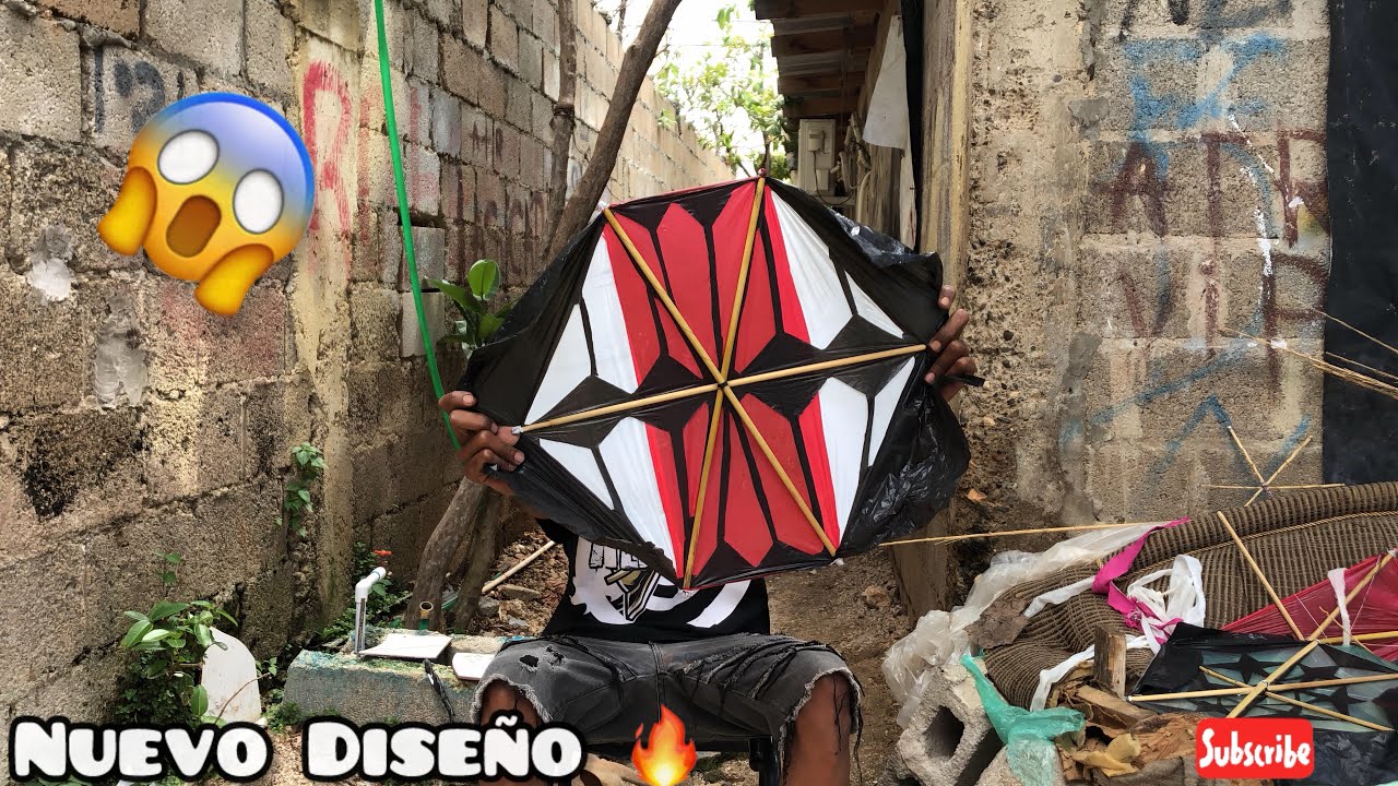 Chichigua Como Hacer Una Chichigua Con Dise&ntilde;o Paso A Paso 🤞🏼 Tutorial de 3 colores Dise&ntilde;o Nuevo kite
