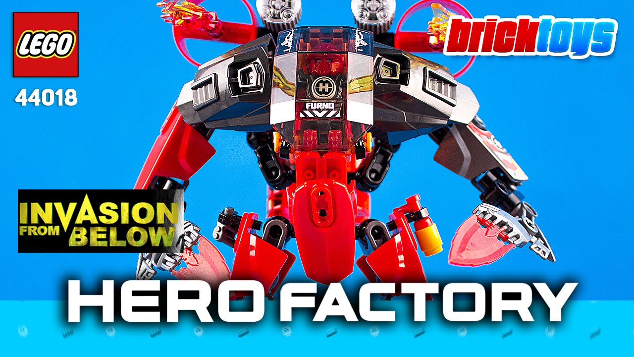Review LEGO Furno Jet Machine 44018, ミニフィグ LEGO 44018 Hero Factory [Brick Toys]