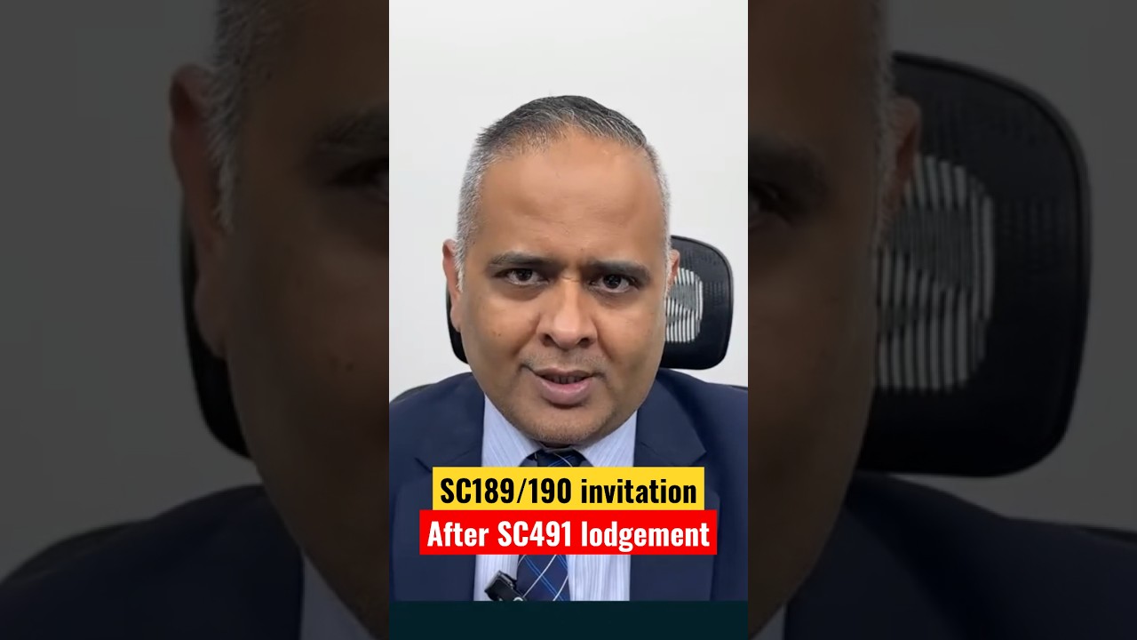 Can I apply SC189/190 if invited after 491 visa lodgement? #invitation #australia #hindi #india