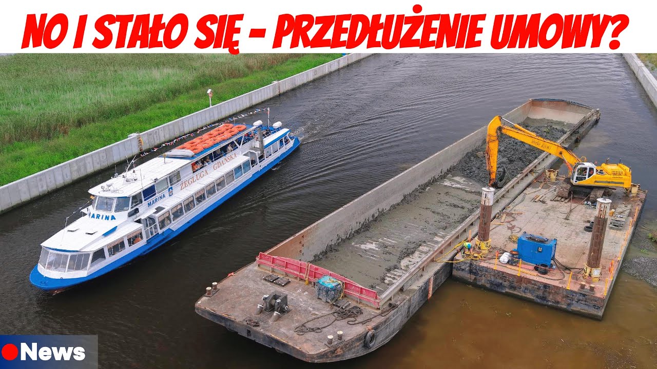 STAŁO SIĘ ! PRZEDŁUŻONY KONTRAKT NA KOPANIE ? -HASŁO : PRZEKOP MIERZEI WIŚLANEJ @KRZYSZTOFPL