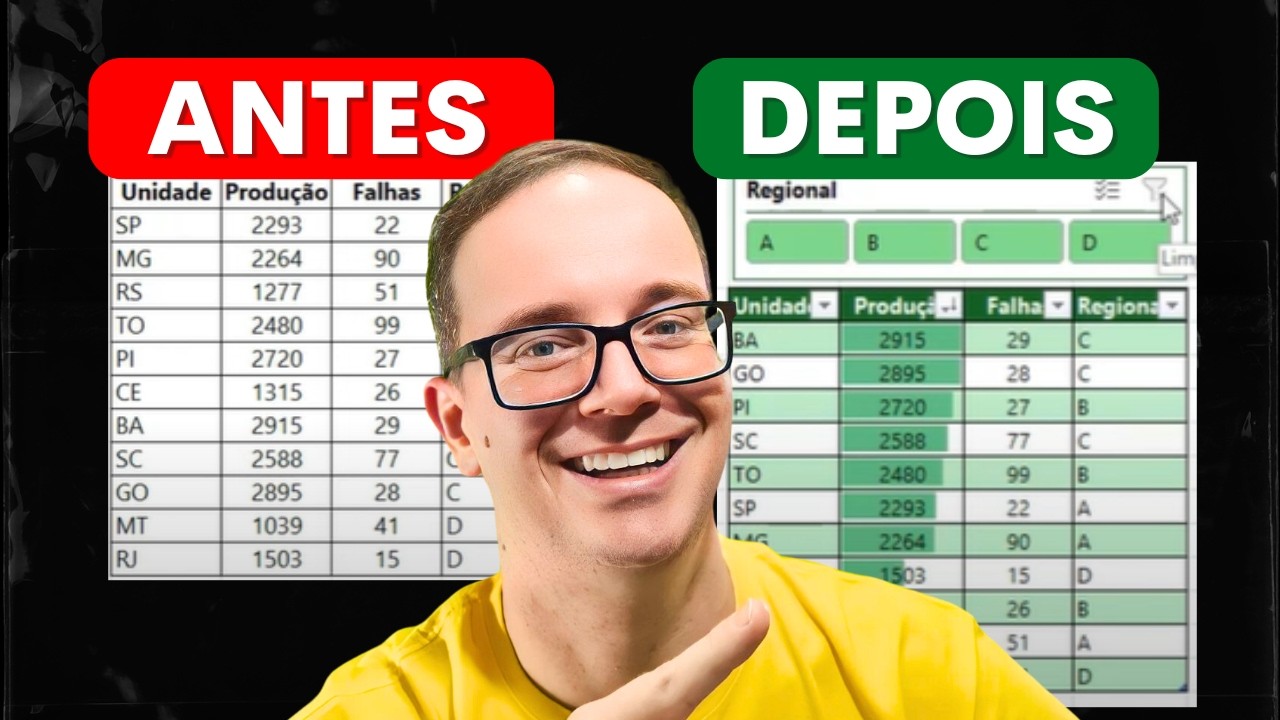 ⚠️ Melhore o Visual das Planilhas no Excel com essas Dicas