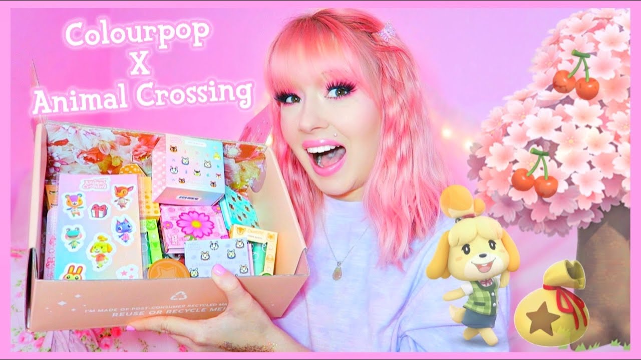 Коллекция макияжа Animal Crossing x Colourpop!