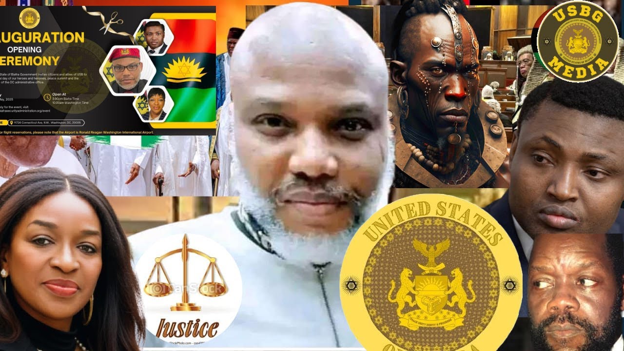 UNITED STATES OF BIAFRA DEMANDS THE RELEASE OF MAZI NNAMDI KANU AND CALL THE WORLD TO NOTICE