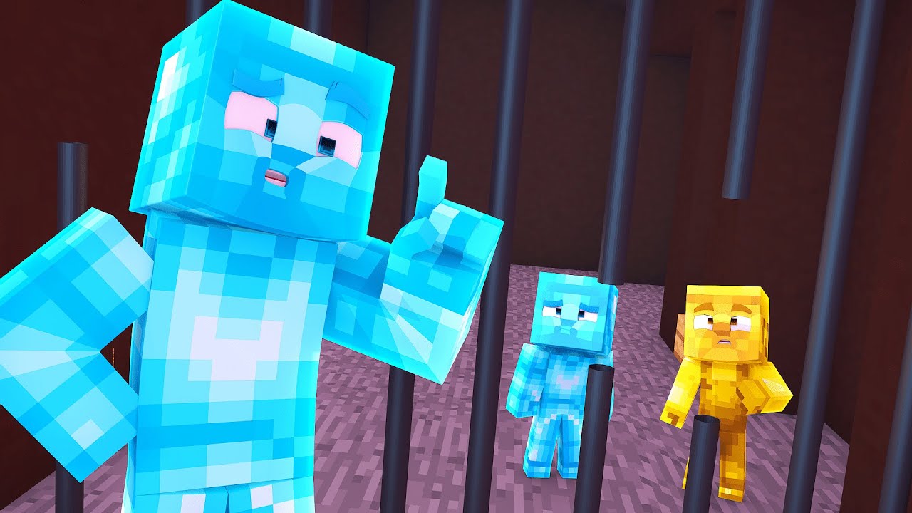 فلم ماين كرافت : سجن اب الدايموند ؟!! 😨🔥