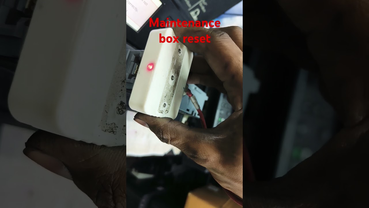 EPSON PM 520 MAINTENANCE  BOX RESET