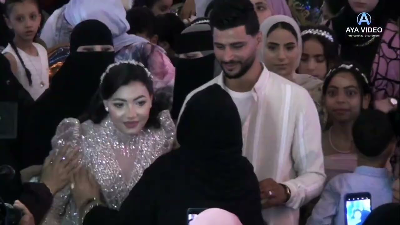 لحظه وصول اشيك عريس وعروسه افراح كفر دميره القديم