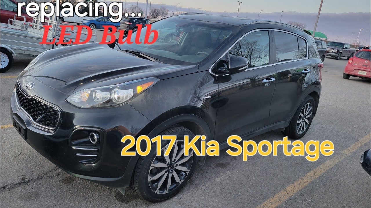How to replace LED Head light bulb  on 2017 KIA Sportage