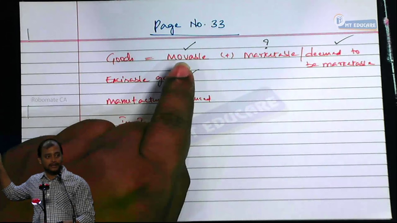 03 Central Excise Act,1944  Lecture 3