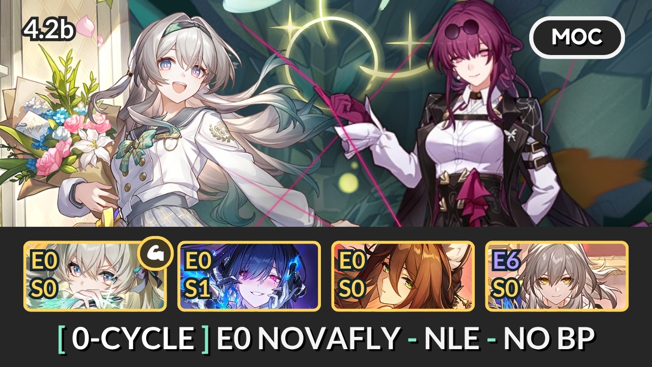 [4.2 V1] E0 Nova Firefly 0-Cycles Kafka | True 4-Cost No Limited Eidolons/BP