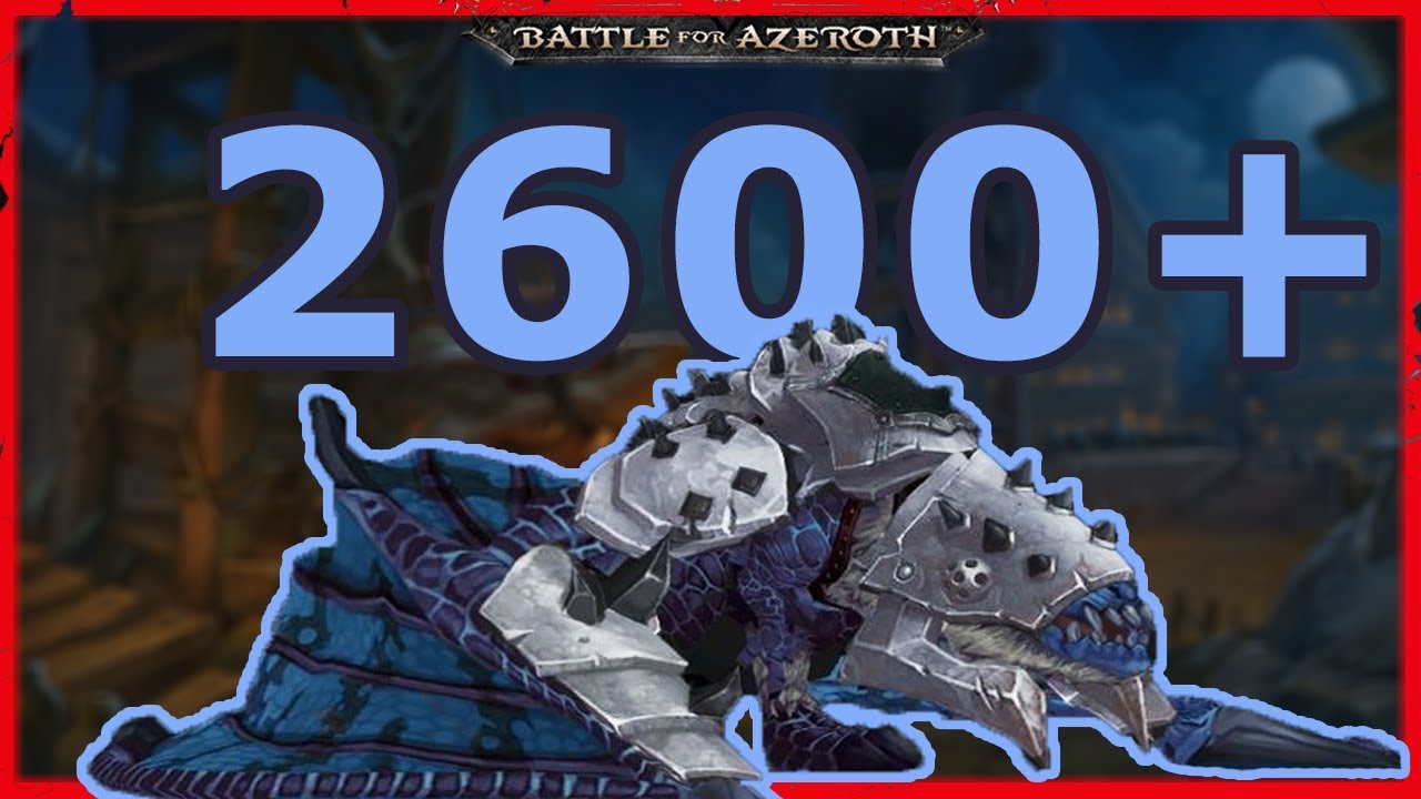 2600+ 3v3 Arena games ft. Nessper & Sheepgodx | Gladiator/Rank One Push | WoW BFA 8.1.5 Season 2